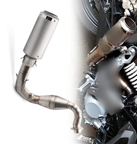 Escape G310GS para BMW G310R 2017 2018 con tubo de enlace medio y DB killer