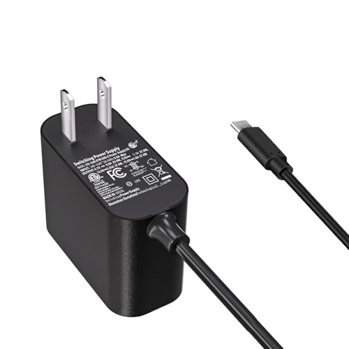 iUniker 27W PD USB-C Power Supply for Raspberry Pi 5, GaN PD 5.1v 5A, 9v 3A, 12v 2.25A, 15v 1.8A Pi...