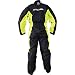 Richa Traje Impermeable Moto Typhoon Overall Negro-Fluorescent (L, Negro)