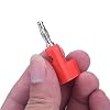 Atoplee Stackable Plugs 6 Pairs Black and Red Stackable Solderless Banana Plug Connectors