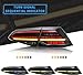 VLAND Tail Lights Compatible with Golf MK7 TSI TDI GTD GTI GTR 2012-2017 Golf MK7.5 GTD TDI TSI 2018-2020, Rear Lights w/Amber Sequential Turn Signals, NOT FIT MK7.5 GTI GTR, Smoked Cover