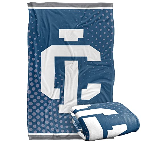 Ithaca College Bombers Blanket, 36"x58" Logo Dots, Silky Touch Super Soft Throw