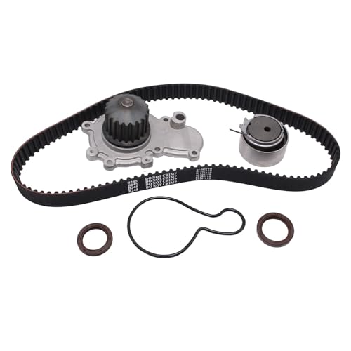 6 pcs/set SHLPDFM Timing Belt Kit with Water Pump TBK149BWP Compatible with 1995-2005 Chrysler, Dodge, Plymouth Breeze, Cirrus, Neon 2.0L L4 16V SOHC 1996cc