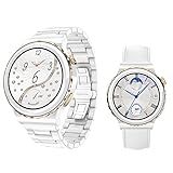 KANBUN Smart Watch, Orologio touch screen con funzioni fitness e cronometraggio, Orologio impermeabile per chiamate da 220 mAh, Smartwatch di lusso GPS E23 a colori IPS da 1,32 pollici, Bracciale da