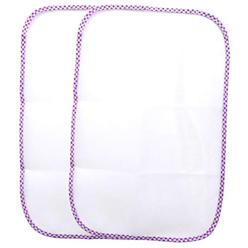 GARASANI 2 Pack High Temperature Resistance Ironing Scorch Heat Insulation Mat Protective Ironing Scorch Mesh Cloth 23.62
