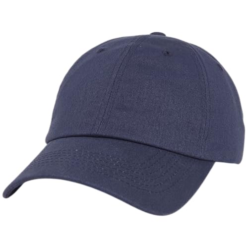 E BY ELIDAN Dad Hat Low Profile Cotton Baseball Cap Navy