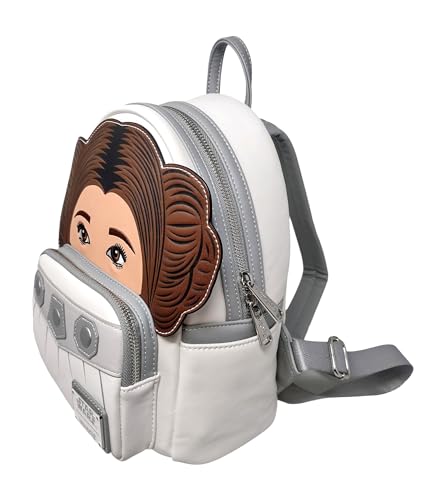 Loungefly Princess Leia Star Wars Cosplay Womens Double Strap Shoulder Bag Purse2
