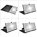 12‘’ Screen Magnifier Amplifier 3D HD Smart Mobile Phone Movies Amplifier with Leather Foldable Holder Stand for Any Smartphone, Supports All Smartphones(Black)