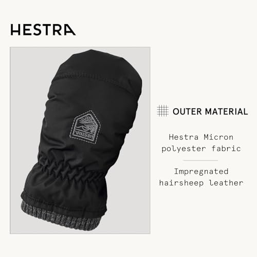 Image of Hestra My First Mitt (Child 0-4yrs) I Waterproof, Insulated Winter Mittens for Babies & Toddlers for Snow or Cold Weather