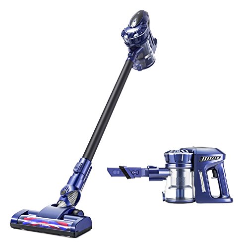 PUPPYOO WP536+ Sin Cable Aspirador Ciclónico Escoba Eléctrica Doméstica sin Bolsa Batería...