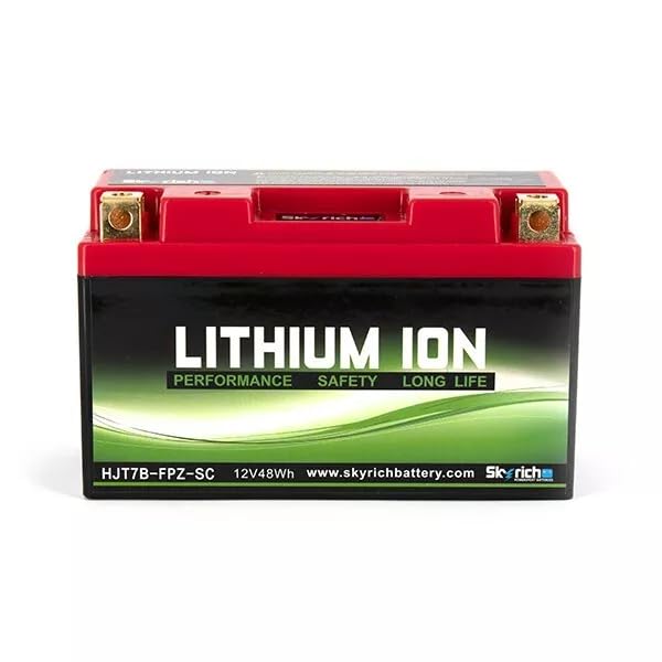 Batterie lithium-ion Skyrich HJT7B-FPZ-SC 12V 48Wh performante pour moto