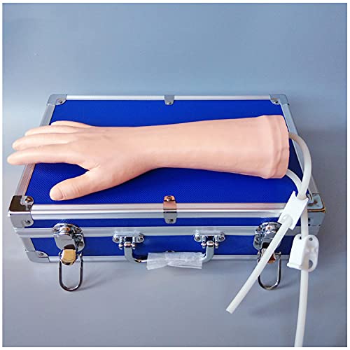 WABHDN IV Practice Arm Infusion Model, Venipuncture Practice Arm for Simulating IV and Phlebotomy Procedures, Skills practice operation teaching