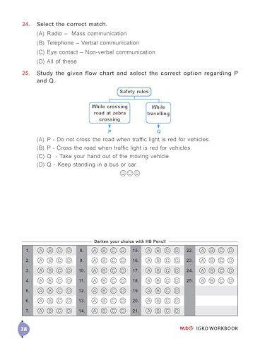 Image of MTG International General Knowledge Olympiad (IGKO) Workbook Class 2 - Chapter-wise MCQs with Achievers Section - SOF Olympiad Books For 2026-27 Exam
