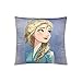 Disney Frozen Sequin Swoosh Cushion 32 x 32cm Cojines, Multicolor, Única