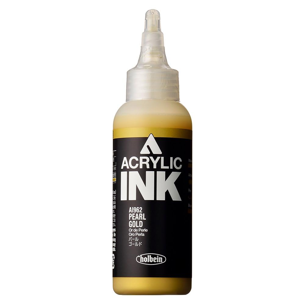 Amazon | ホルベイン アクリリック［インク］AI962 100ml パール