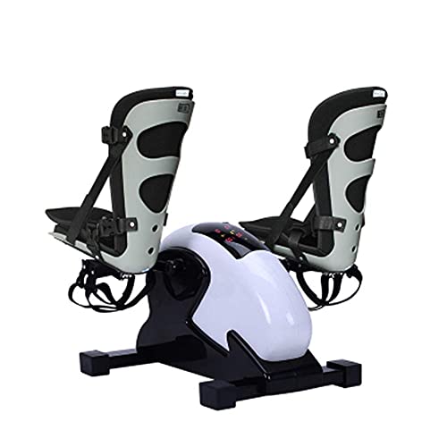 Image of Electric Rehabilitation Exercise Bike Upper Limb Lower Limbs Hand Leg Bicycle Elderly Home Pedal Exerciser Bike, Resistance Adjustable (C) (C) (B)