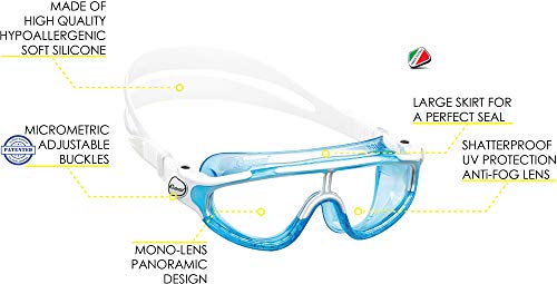 Óculos de Natação Infantil Cressi Baloo - Azul