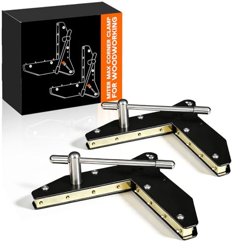 Miter Clamps For Woodworking Pack of 2 Clam Camps For Window & Door Casing Picture Frames Cabinet TrimPrecision Crafting Projects