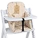 Sitzverkleinerer für Hochstuhl Baby Sitzkissen Stuhl - Kinder Sitzauflage für Hauck und Stokke Kinderhochstuhl High Chair Cover für Kinderstuhl Babystuhl und Hochstühle Giraffen