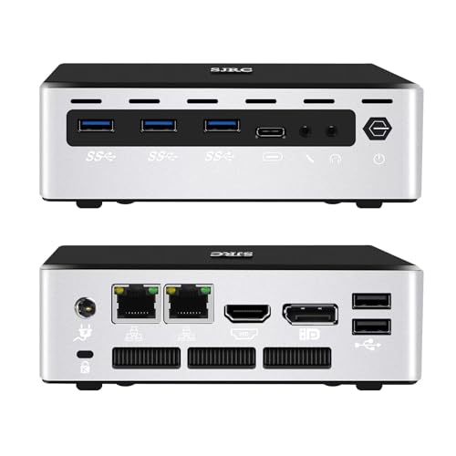 Versatile Connectivity: Featuring M.2 WiFi Slot for BT5.2/WiFi6 modules, dual RJ45 Gigabit LAN, 2 x HD 2.0 outputs (4K@60Hz), 3 x USB 3.2 (Gen3 10Gbps) and 2 x USB 2.0 ports. Enjoy stable networking, high-speed data transfer speeds for multiple devices
