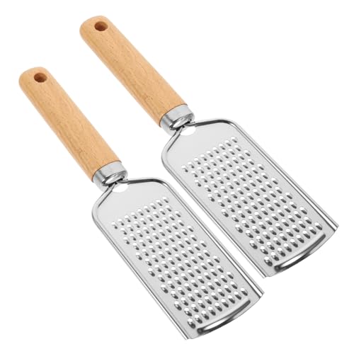 Ralladores de Queso Ciieeo 2pcs Acero Inoxidable miniatura 1