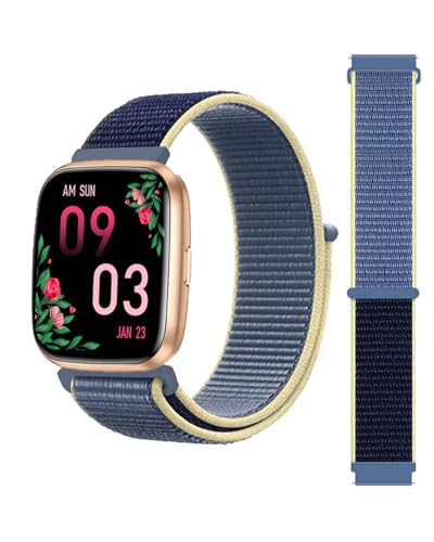 Correa deportiva de nylon para EGQINR H52 Smartwatch miniatura 1