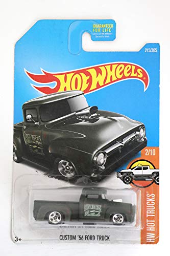 Hot Wheels 2017 HW Hot Trucks Custom '56 Ford Truck miniatura 1