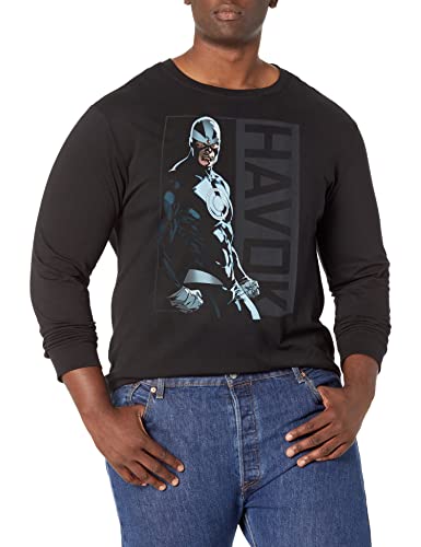 T-shirt Havok Marvel homme grande taille, fini les vêtements trop serrés