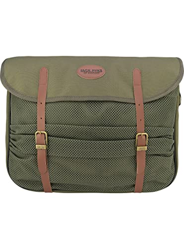 Bolsa de caza bandolera Jack Pyke con acabados en cuero y lona resistente 2