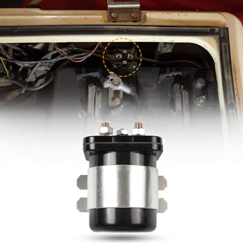73231G01 48Volt, 4 Terminal Starter Solenoid Compatible With Yamaha G19 G22 Ezgo Club Car Ds & Precedent Electric Replaces Jr1-H1950-00 1018836-01 586-120111 #TOP4