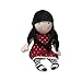 Gorjuss M-01-G Muñeca de Trapo en Display - New Heights, 30 cm
