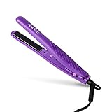 AmoVee Mini Flat Iron Smart Ceramic Tourmaline Hair Straightener Negative Ionic Technology with Heat...