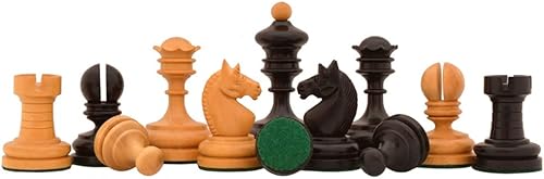 Yushifa Juego de ajedrez portátil piezas de ajedrez de madera Staunton Tournament Ajedrez avanzado amarillo álamo piezas de ajedrez solo con 29