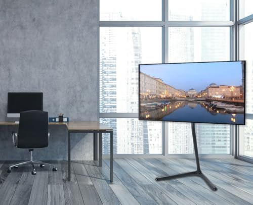 LogiLink BP0079 TV-Halterung Ständer (49-70 Zoll) V-Base, schwarz