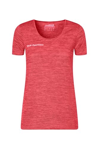 T-Shirt à Manches Courtes Femme Rock Experience Anti-Frottement Coupe Ajustée