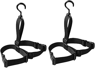 BESPORTBLE Fishing Boot Adjustable Strap Belt Hanger 2 Sets of Fishing Boot Drying Hanger Portable Fishing Boot Strap Outdoor Fishing Boot Hanger Fishing Accessories Multifunctional Boot