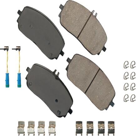 Akebono EURO Ultra Premium Ceramic Disc Brake Pad Kit - EUR2209