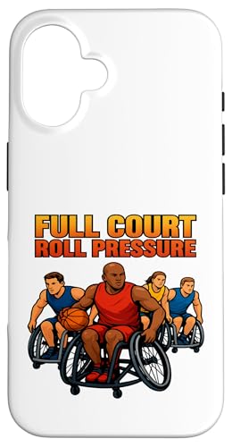 Jeux de Sport adaptatifs de Basket-Ball en Fauteuil Roulant Coque pour iPhone 16