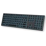 【GARANTIE】 Wenn Sie mit unserem erhaltenen Produkt nicht zufrieden sind, können Sie eine bedingungslose Rücksendung und Rückerstattung innerhalb von 365 Tagen beantragen. In Bezug auf jedes Problem diese Wireless Tastatur können Sie sofort E-Mails an uns senden.