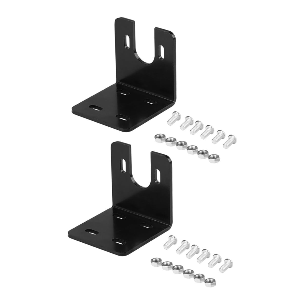 IWOWHERO Rc Motor Mount Set 2 Motor Stands Horizontal Mounting Bracket for Easy Installation