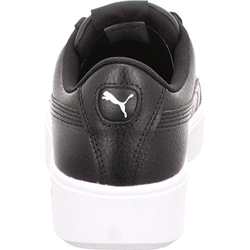 PUMA Women's Low-Top Sneaker, Black Black Black, 9.5