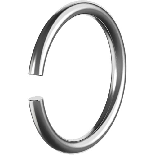 Anneau DIN 7993-A inox d'arrêt pour arbre 14 mm et fil 1,0 mm circlip de fixation