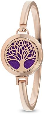 Tree of Life Diffuser Bracelet (Rose Gold)