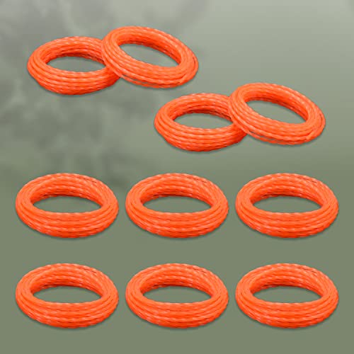 ZHIXING AL2420P Pre-Cut 0.095-inch Twisted Line 10-Pack, Compatible with Ego 56-Volt 15\" String Trimmers & Multi-Head String Trimmer Attachmen for Ego Power+ ST1500 ST1500-S ST1500F ST1500SF ST1623T - Thumbnail 6