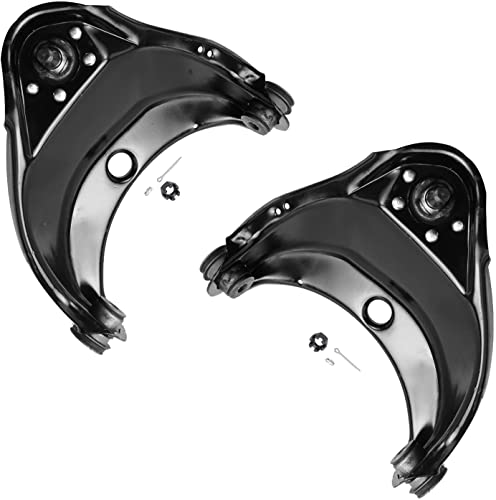 Image of Detroit Axle - 17pc Front End Kit for Chevy Express GMC Savana 1500 2500 3500 Upper Control Arms w /Ball Joints Lower Ball Joints Inner & Outer Tie Rods Sway Bars Idle Arms Pitman Arm Replacement