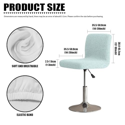 Image of Bar Stool Chair Cover with Back Stretch Bar Chair Covers Swivel Barstool Slipcovers with 4 pcs Seat Couch Cover Green Leopard Waterproof Anti-Scratches Spills Chair Covers