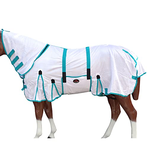 HILASON 66" Uv Protect Mesh Bug Mosquito Horse Fly Sheet Summer Spring 66 in.