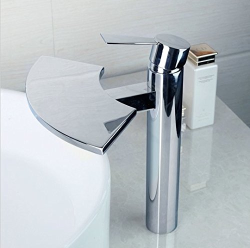 Robinet de lavabo cascade mécanique en laiton pour un mitigeur durable