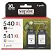 Produktbild Matsuro PG-540 CLI-541 XL Multipack Druckerpatronen Ersatz für Canon PG-540 XL mit Chip Kompatibel für Canon Pixma TS5150 TS5151 MG3650 MG3650S MG3600 MG4250 MX475 MG3250 MG3550