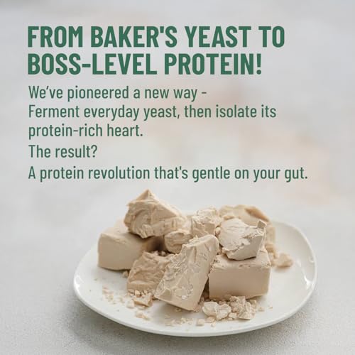 Image of Mille Plant Protein | 25g Protein /Scoop | Coffee Hazelnut Trial Pack of 3 | Made with Fermented Yeast Protein Powder | No Bloat Vegan Heat-Stable | Mixes into Any Dish | 38g Trial Pack x 3